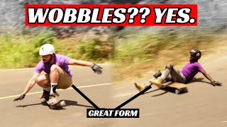 How to s̶t̶o̶p̶ get SPEED WOBBLES on your longboard