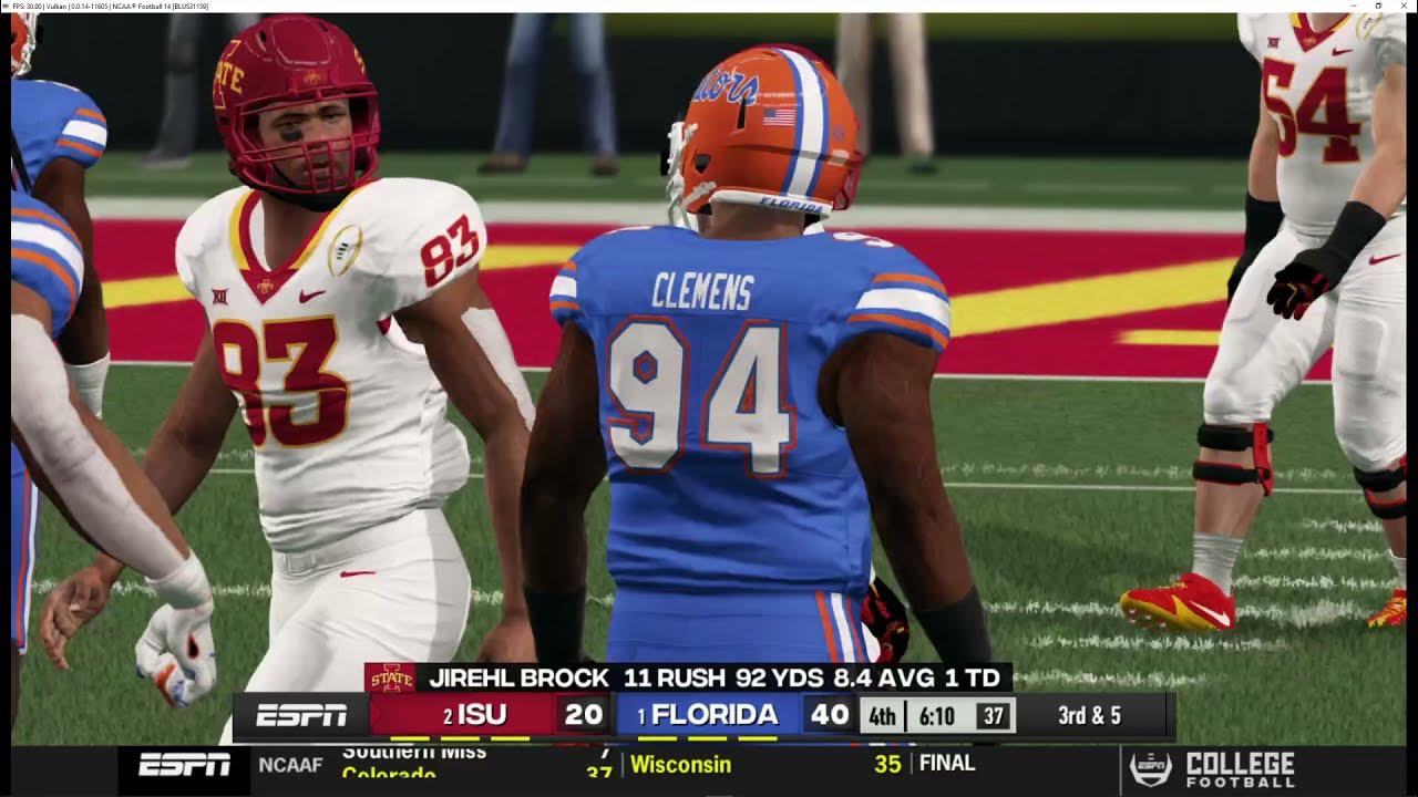 2023 Bowl Game UF vs ISU 2 YouTube