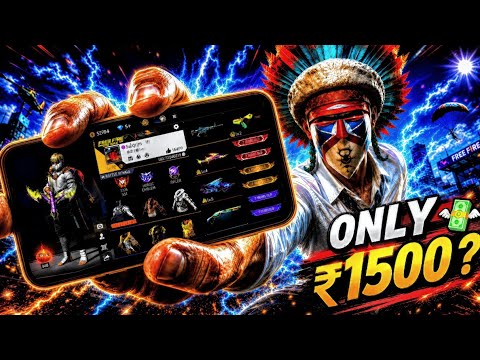 I PURCHASED A 7 YEAR OLD RARE ID 😲😱 | ONLY ₹1500 💸 | FREE FIRE MAX 🔥