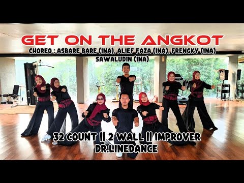 Get On The Angkot Linedance || Improver || DR.Linedance