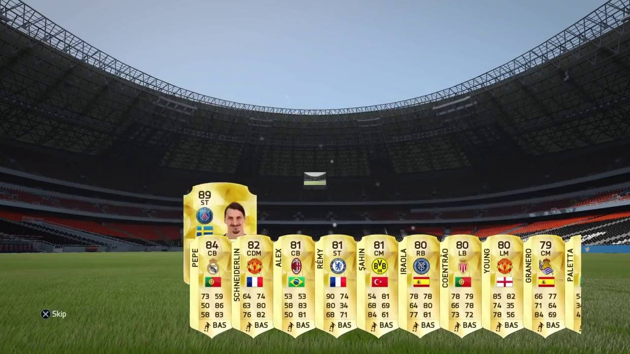 FIFA 16 OMG pack reaction ronaldo and messi tots OMG