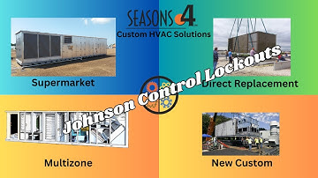 SEASONS 4 - Johnson controls High and Low limit lockouts