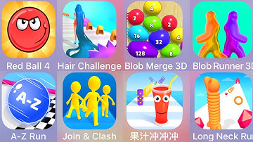 Long Neck Run,Join & Clash,Blob Runner 3D,Blob Merge 3D,Hair Challenge,Red Ball 4,A Z Run,Juice Run