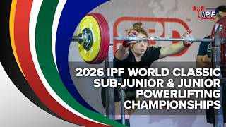 🔴 LIVE: Women Jr 76 kg classic - 2026 IPF World Sub-Junior & Junior Powerlifting Championships