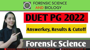 Update DUET PG 2022 || Answerkey, Results and Cutoff