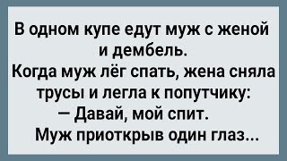 Как Дембель в Купе с Чужой Женой Отдыхал! Сборник Свежих Анекдотов! Юмор!