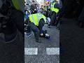 ✊ Sheffield protests — police say to the leftists, “you’re being arrested.