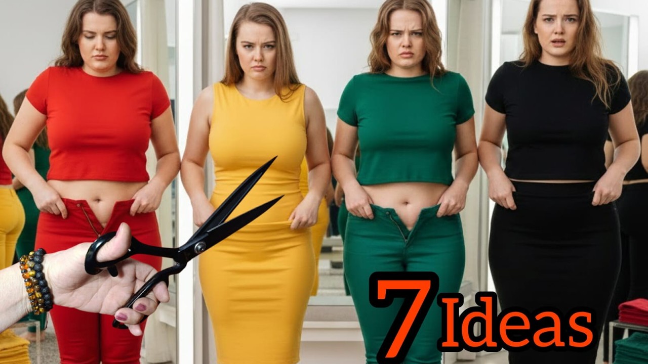 7 гениальных способов повторного использования одежды, которая вам мала! 💡✂️