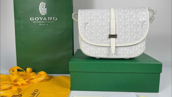 Goyard Belvedere Messenger Shoulder Bag Green