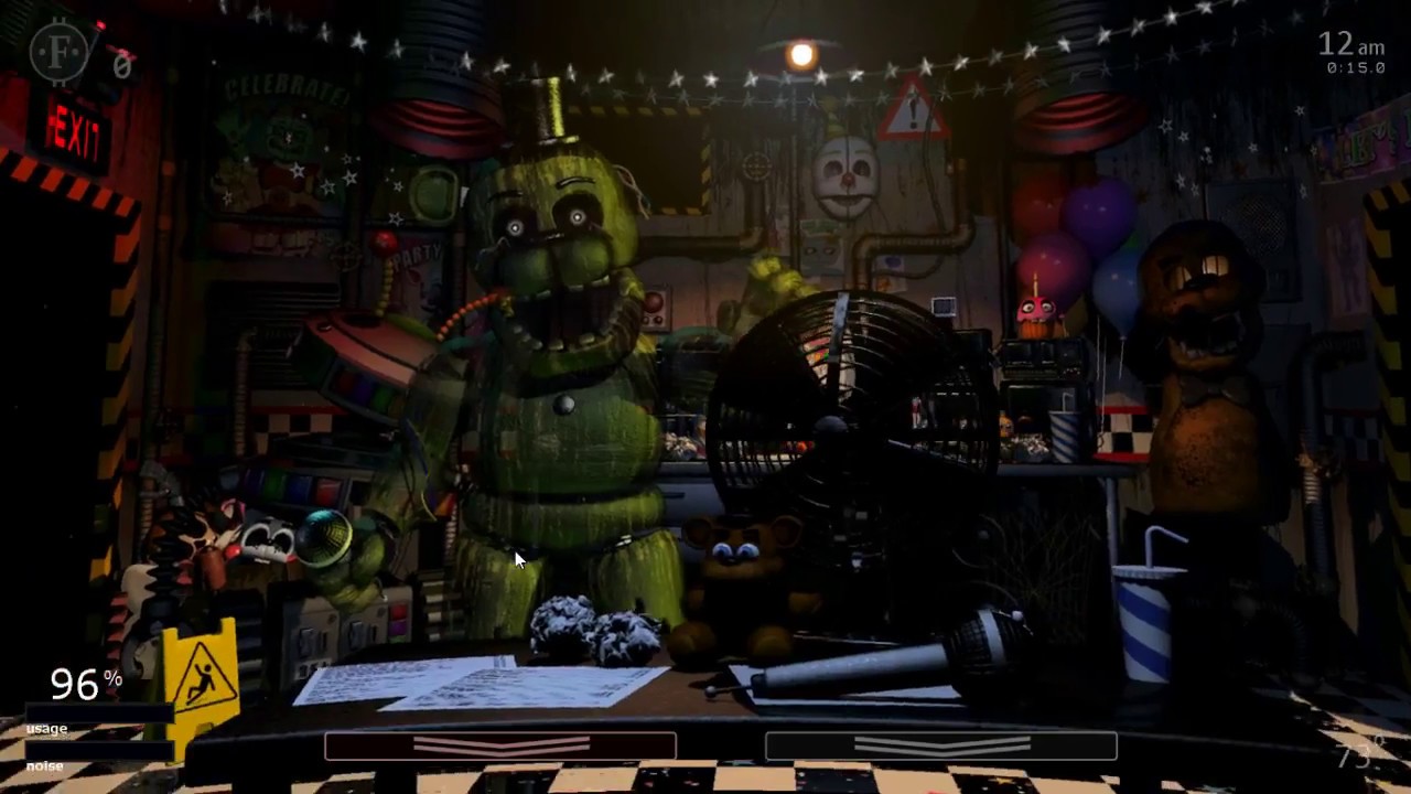 Ultimate Custom Night FNAF 3 Challenge (Commentary Next Challenge ...