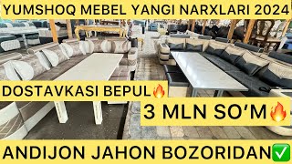 YUMSHOQ MEBEL NARXLARI 2024. ARZON JOYIDAN, 1-QO’L USTADAN NARX NAVO VIDEO OBZOR