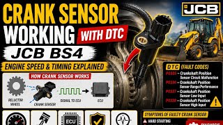 🚜 Crank Sensor Working with DTC Explained | JCB BS4 Engine Speed & Timing Sensor screenshot 5