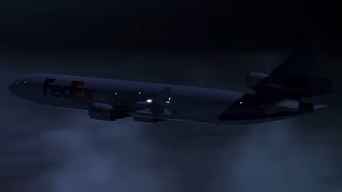 FedEx Express Flight 14 - Crash Animation