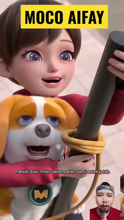 DUBBING MOCO DAN YUMI EPS TALI MOCO TERSANGKUT #shorts #ngeshortsdulu
