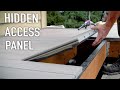 How We Built A Hidden Access Panel || Dr Decks