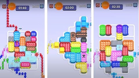 Sky Rush Traffic Puzzle - Level 181 - Level 182 - Level 183
