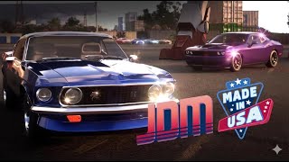 American Muscle Invades Japan! 🇺🇸 JDM: Japanese Drift Master - Made in USA DLC Trailer screenshot 3