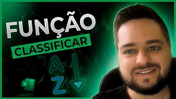 FUNÇÃO CLASSIFICAR: Como Ordenar Automático no EXCEL