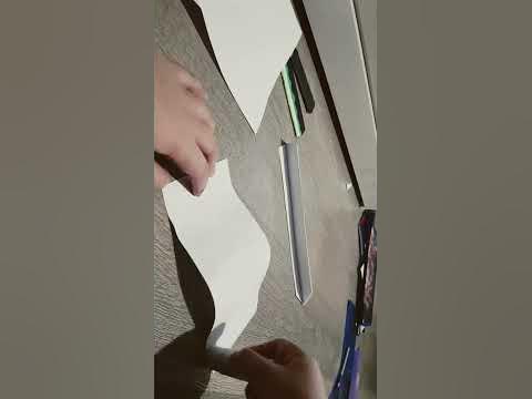 стендоф как сделать танто из бумаги - YouTube