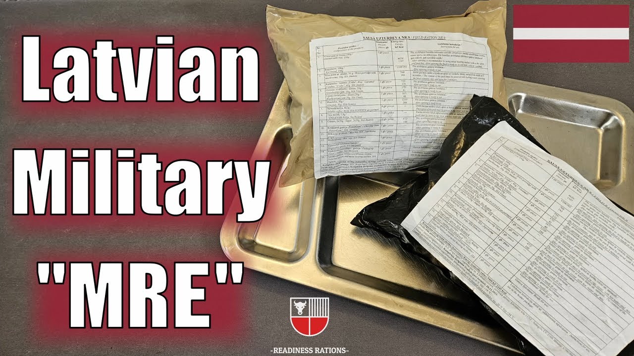 Обзор MRE Вооружённых сил Латвии 🇱🇻 ДЕГУСТАЦИОННЫЙ ТЕСТ полевого пайка | Латвийское военное питан...