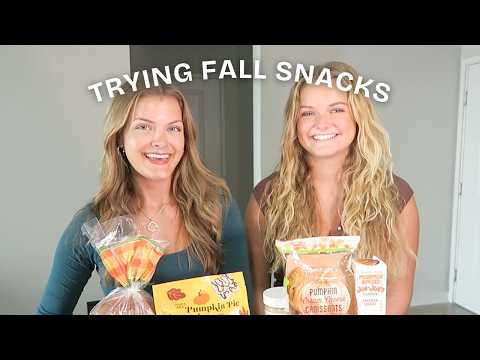 Trying Trader Joe's Fall Snacks 2026