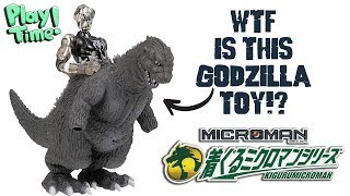 Microman Godzilla Toys Kigurumicroman - Mib Play Time Ep 11