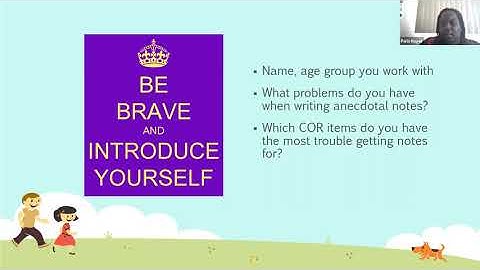 Anecdotal Note Taking