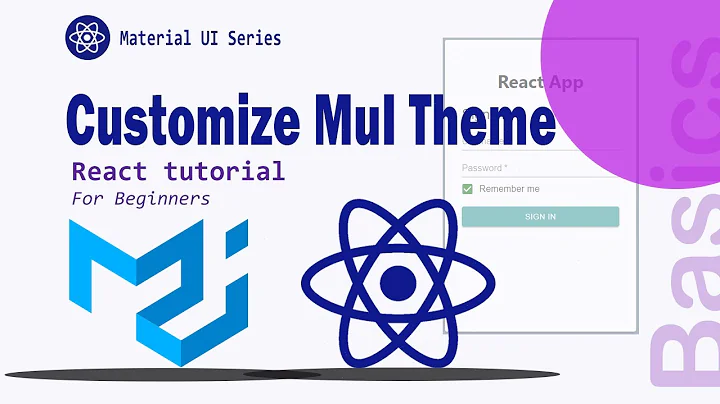 Material UI Theme Override and Props || Material UI || React