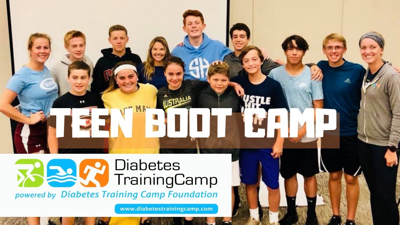 DIABETES TRAINING CAMP TEEN BOOT CAMP YouTube