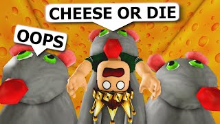 ROBLOX Cheese Escape🧀FUNNY MOMENTS (MEMES) #1