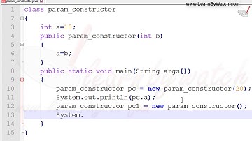 Constructor Overloading in JAVA | Learn JAVA with practical examples | Vineet Agarwal