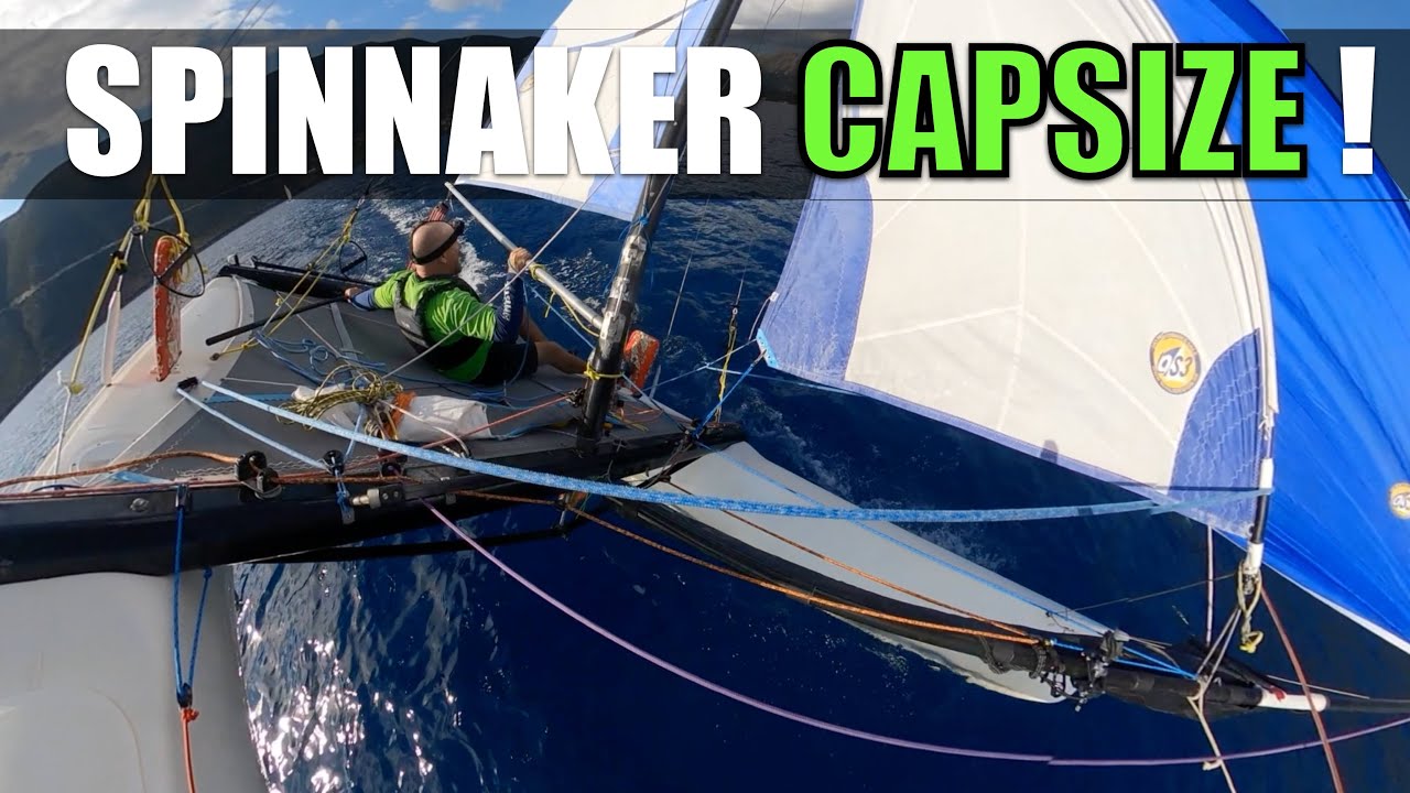 Capsize with spinnaker – what to do