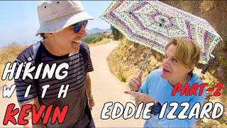 Eddie Izzard has panic attack while flying a plane!  PT-2