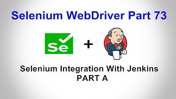 Selenium WebDriver | Part73 | Selenium Integration with Jenkins | Run First Project on Jenkins