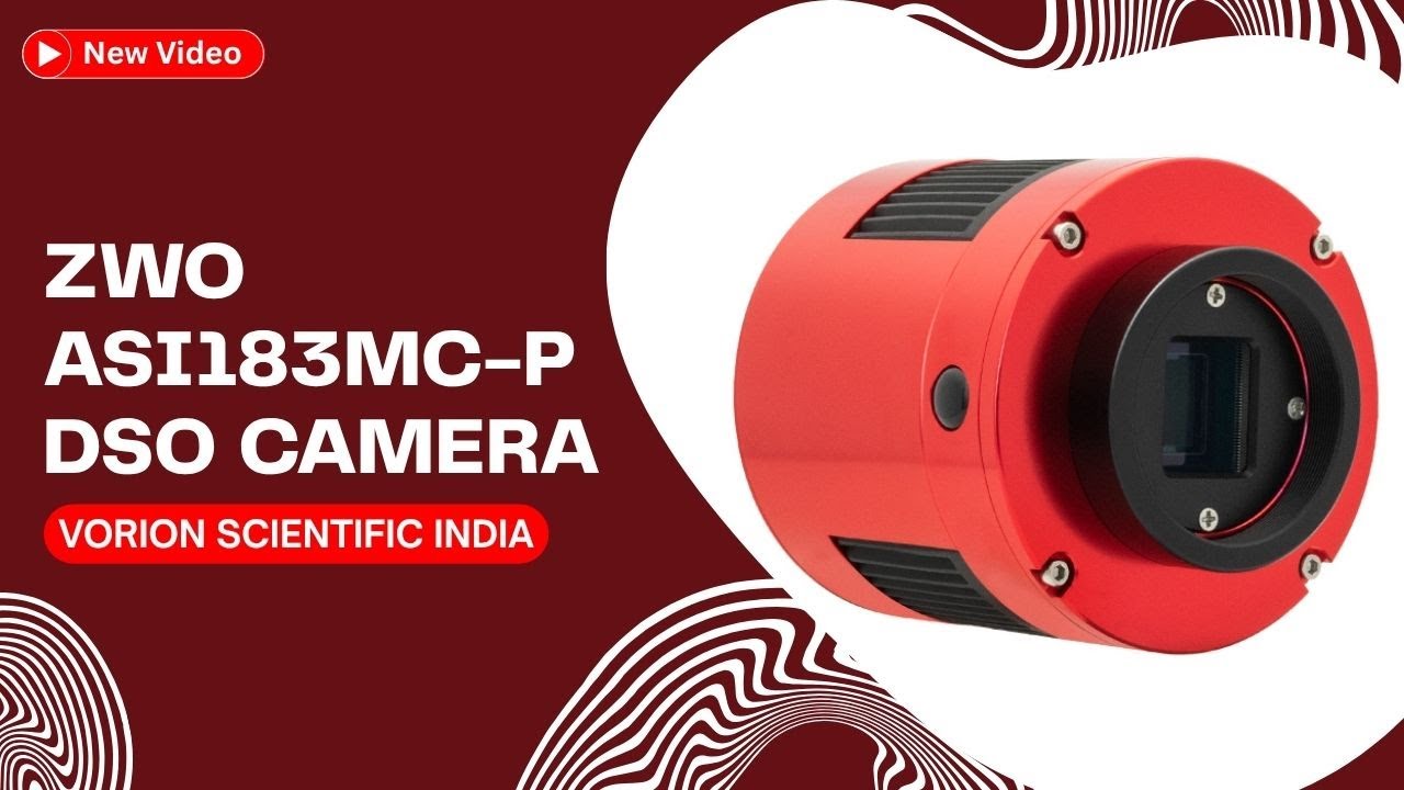 Buy ZWO ASI183MC-P DSO Camera at Vorion Scientific India