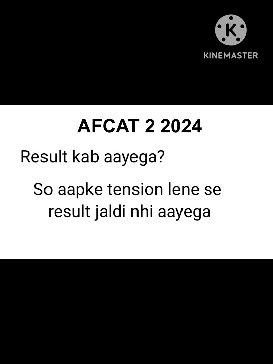 AFCAT 2 2024 Motivational Video AFCAT 2 2024 Result Update afcat 