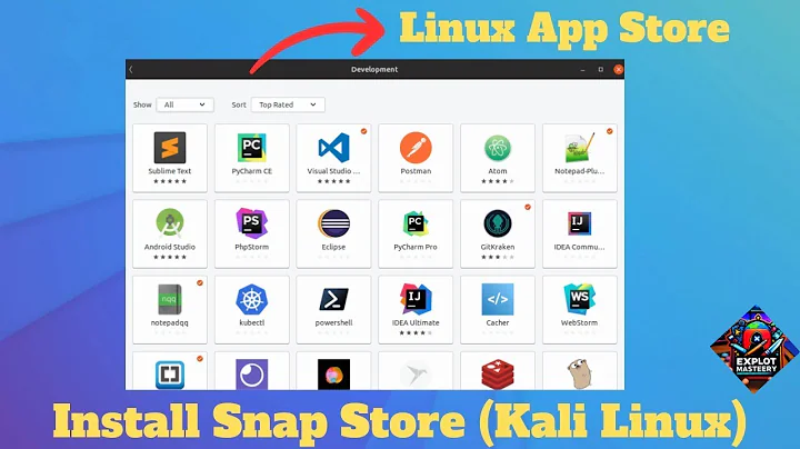 How to Install SNAP STORE on Kali Linux 2025