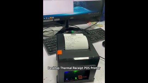 New 200mm/s fast speed 80mm thermal receipt pos printer for restaurant