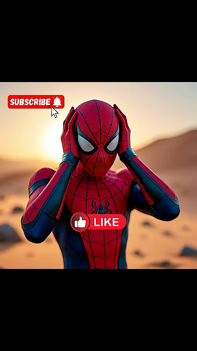 Lost in the Desert… Spider-Man’s Shocking Discovery 😱#joker #spiderman #ytshorts #shorts #dc #mcu