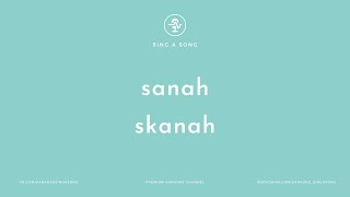 sanah - skanah (Karaoke/Instrumental)