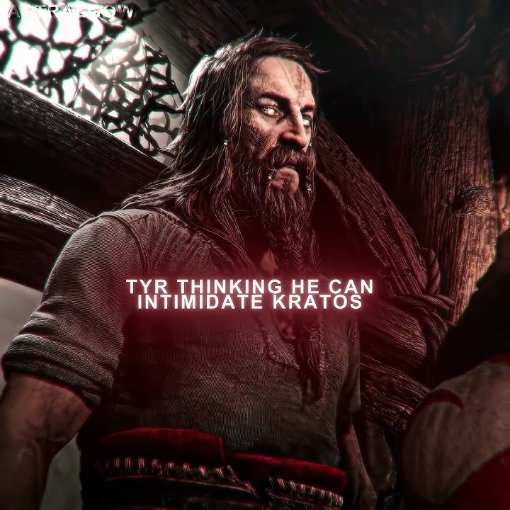 Tyr really thought he could intimidate Kratos💀┃God of War [4K] #shrots