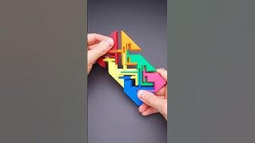 100+ steps to solve the Zigguflat puzzle