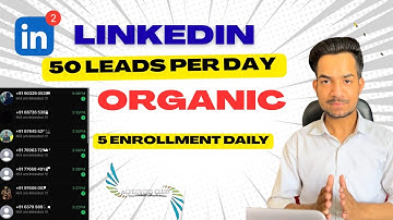 How to generate Leads through LinkedIn app || Daily 50 leads Organic