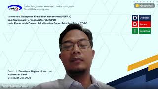 Workshop Enterprise Fraud Risk Assesment (EFRA)