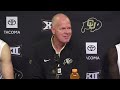 Colorado MBB Post-Exhibition Press Conference