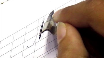 Copperplate Calligraphy "Capital M" by Syed