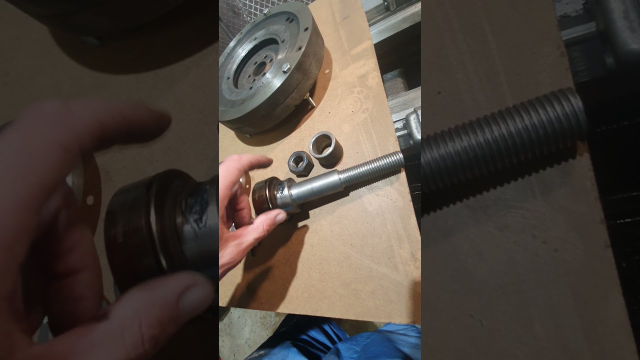 Сцепление от ВАЗ на минитрактор - YouTube