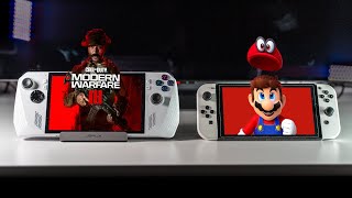 Asus ROG Ally VS Nintendo Switch OLED