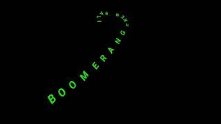 Boomerang - Kembali lirik