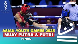 Download Lagu 🔴FINAL! Muay Putra \u0026 Putri Asian Youth Games 2025 Langsung dari Bahrain | 26/10 MP3 Download Lagu 🔴FINAL! Muay Putra \u0026 Putri Asian Youth Games 2025 Langsung dari Bahrain | 26/10 MP3